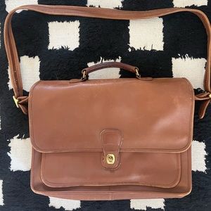 Vintage COACH Briefcase 5180 Messenger Bag